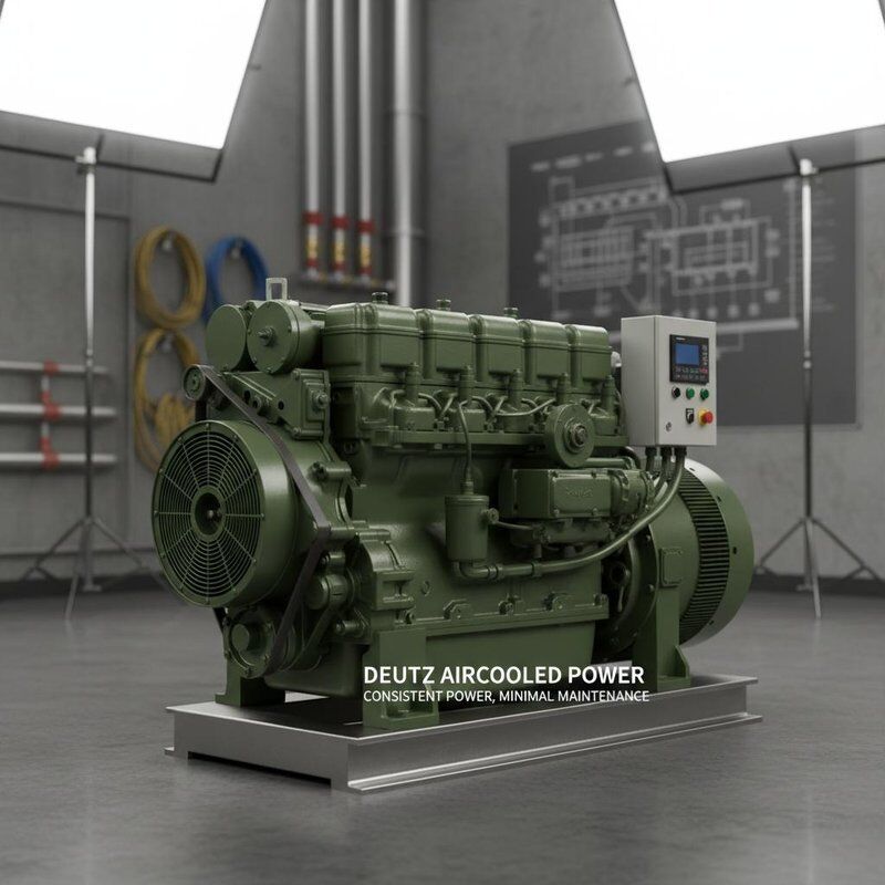 Chłodzone powietrzem produkty Deutz Engine Power zaprojektowane w celu zapewnienia stałej mocy wyjściowej przy minimalnych wymaganiach konserwacyjnych